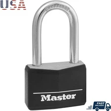 Indoor Outdoor Padlock Key Lock Shed Gate Storage Security Durable Alloy Steel