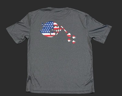 FSUP Sport-Trek T Shirt Size L Grey NOT FOG FEAR TOMORROW WRMFZY SUPDEF 