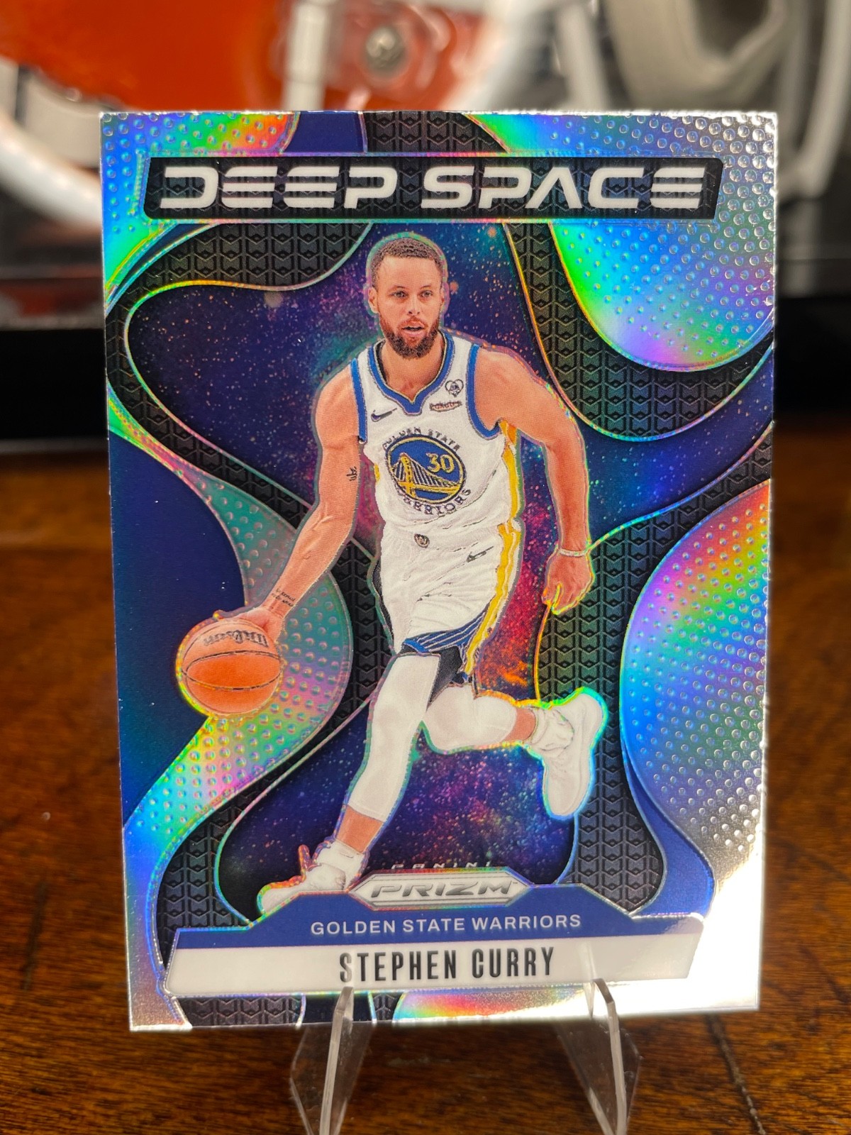 2024-25 Prizm Stephen Curry Deep Space Silver #10 Warriors