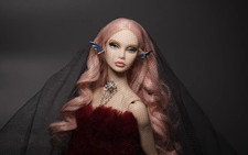 integrity toys OOAK Repaint Poppy Parker Custom Art Doll Head