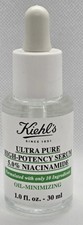 Kiehls Ultra Pure High-Potency Serum 5 Niacinamide Oil Minimizing 1 oz NWOB