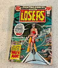 Vintage Comic Book Our Fighting Forces - Featuring Losers 142 - Sell for Charity