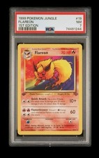 1999 Flareon Jungle 3/64 1st Edition PSA 7 Pokemon Card Vintage Rare