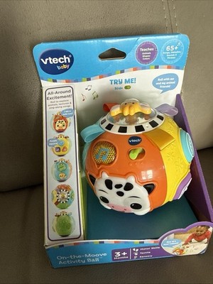 VTech Baby On-the-Move Activity Ball Electronic Learning Toy for 3+ Months