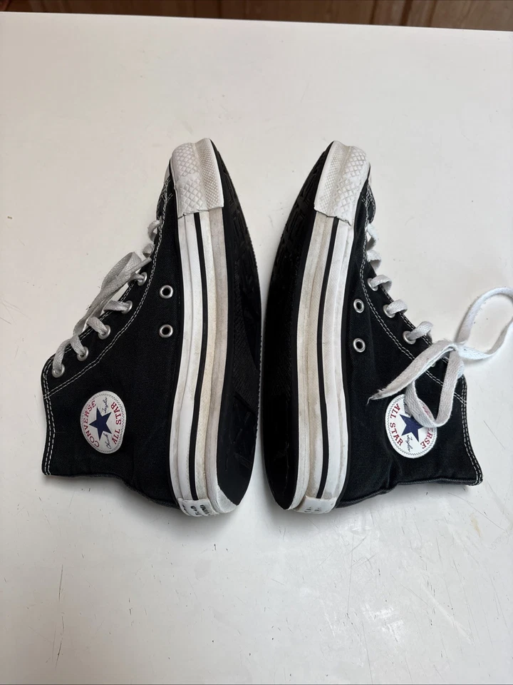 Zapatos de plataforma Converse Chuck Taylor All Star EVA Lift de lona ~ talla juvenil 4,5 Foto 3 de 4