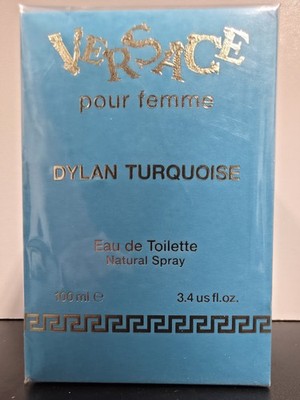Versace Dylan Turquoise Eau de Toilette Natural Spray 3.4 fl oz NEW/SEALED