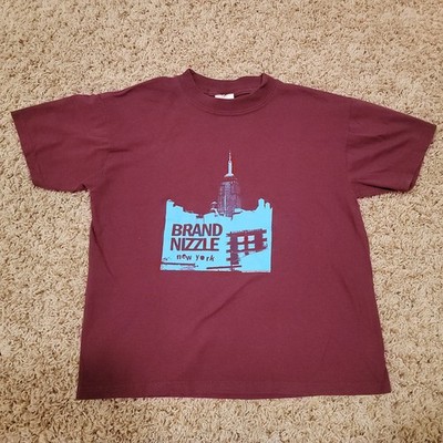 Vintage Rare Brand New Emo Band Brand Nizzle Shirt! Size Youth Large Jesse Lacey