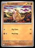 Pokémon TCG Pokémon Sandshrew Sandshrew Common regular non-holo