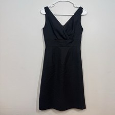 Banana Republic 100% Wool Sleeveless Midi Dress Sz 0 Quiet Luxury Minimalist