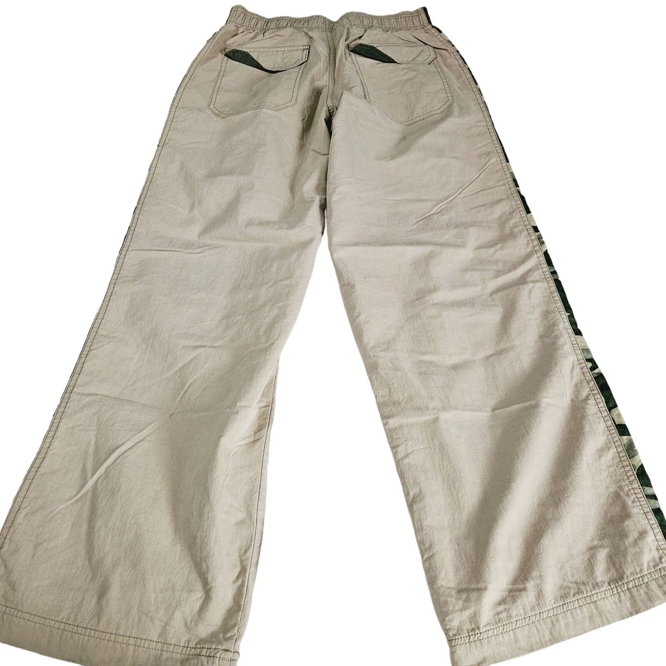 Pantalones cargo Cherokee para hombre beige talla XL mezcla de algodón bolsillos elásticos en la cintura Foto 2 de 4