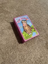 Cat Tarot 78 Colorful Cards w/ Guidebook Megan Lynn Kott Open Box