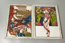 JoJo's Bizarre Adventure JOJO Hirohiko Araki Poster Gerahmt Kunst Klar...