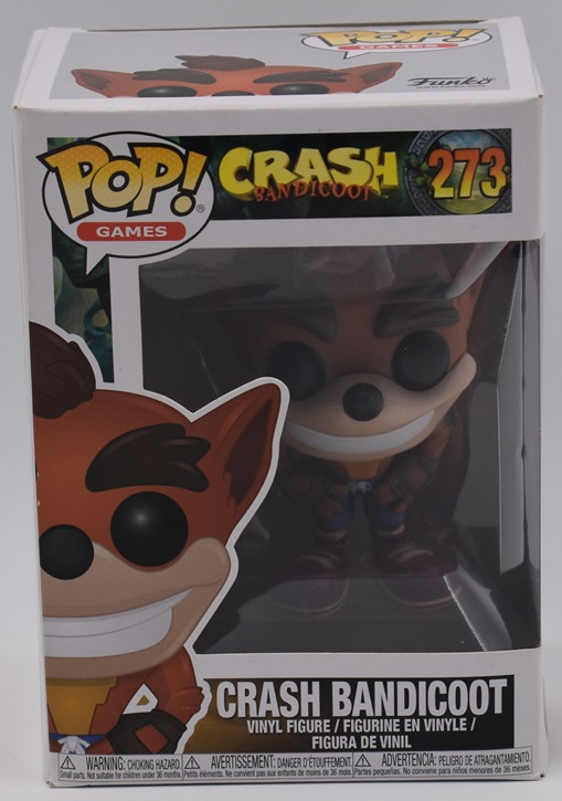 Funko Pop! Figura Vinilo Games Crash Bandicoot #273
