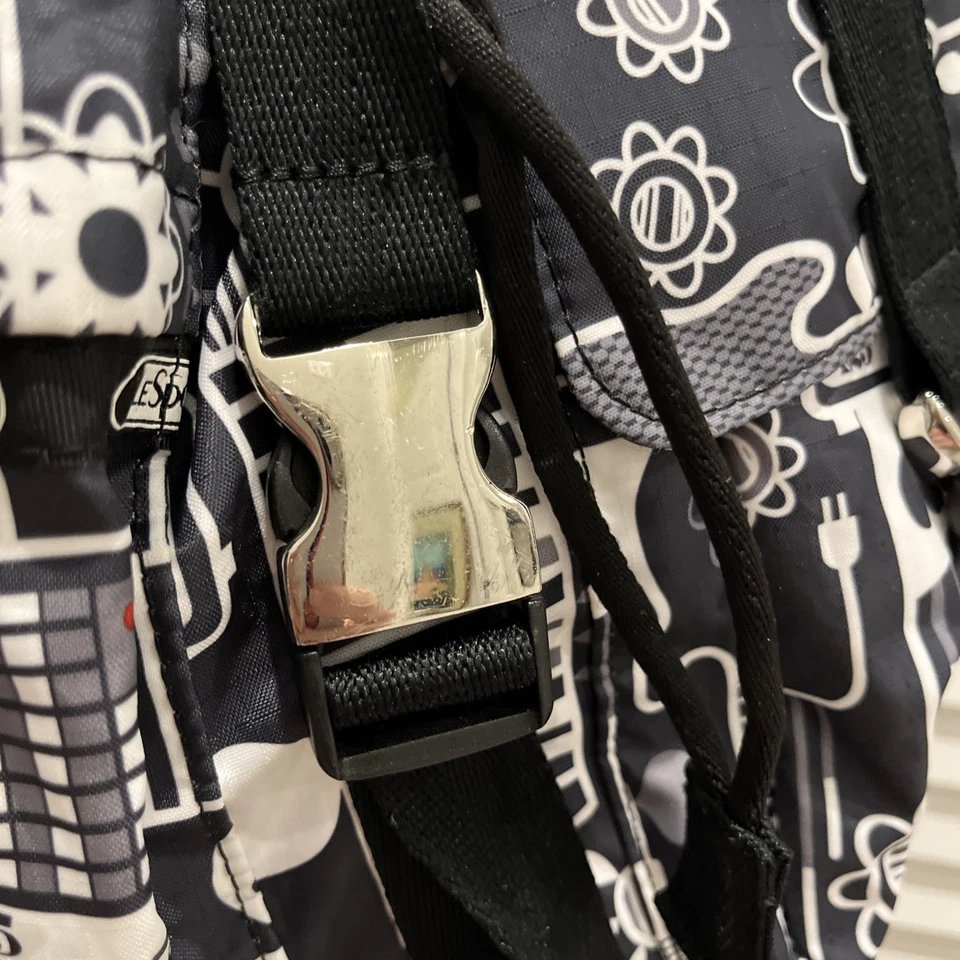 Рюкзак LeSportsac нейлоновый для гитарного микрофона Weekender металлические застежки - Изображение 4 из 4