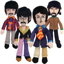 Beatles 2020 Factory Entertainment Yellow Submarine Band Member Plush Doll Set