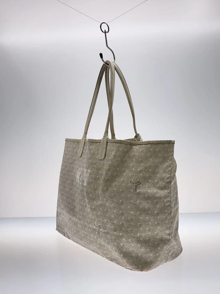 Bolso de Mano GOYARD Saint Louis PM -- Blanco Patrón Total BAL120102 Usado Foto 2 de 4