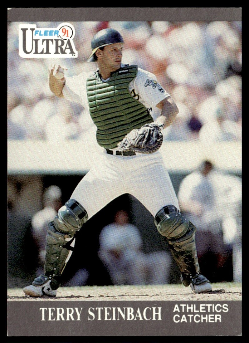 1991 Ultra Terry Steinbach Oakland Athletics #253