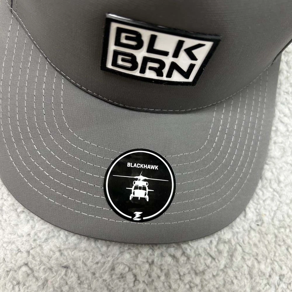 Gorra de béisbol BLK BRN para hombre talla única malla Blackhawk Foto 3 de 4