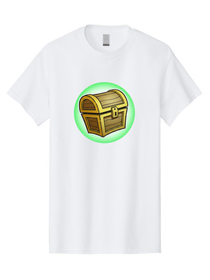 Treasure-Chest-8 Mens Graphic Tee, 100% Cotton, Casual Summer Wear