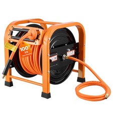 VEVOR Retractable Air Hose Reel 3/8x100 FT 300PSI Auto