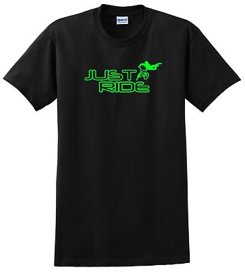 JUST RIDE BMX FREESTYLE YOUTH T SHIRT BIKE BICYCLE GT HARO KINK