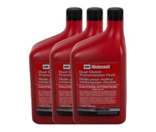 Motorcraft XT11QDC Dual Clutch Transmission Fluid, 1 Quart (Pack of 3)