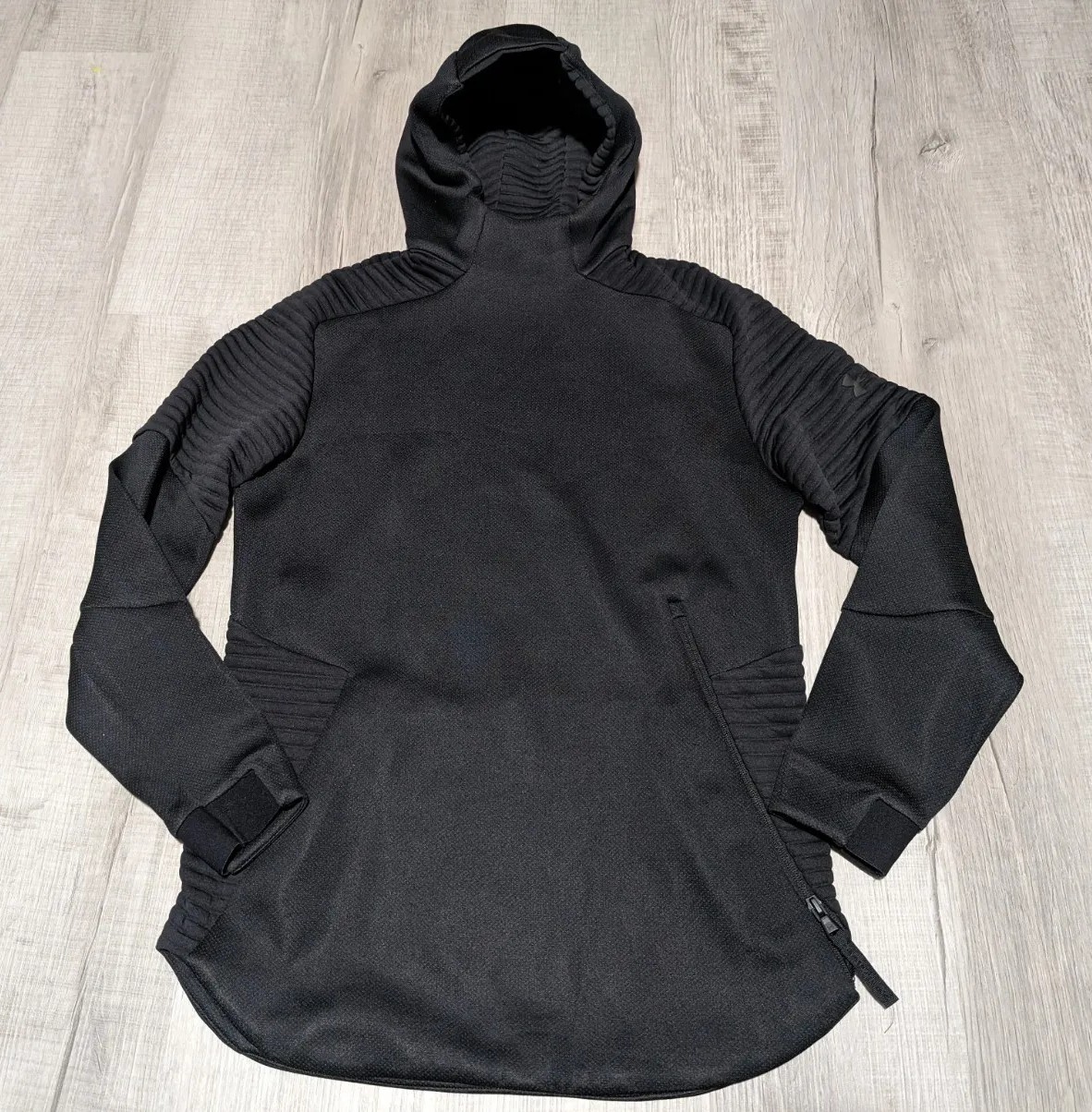 Under Armour Move Air Gap Hoodie Men's Size Medium All Black