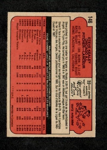 1972 OPC O-PEE-CHEE BASBALL YOU CHOOSE FROM LIST 1-175 ** FLATE RATE S&H** - Picture 302 of 376
