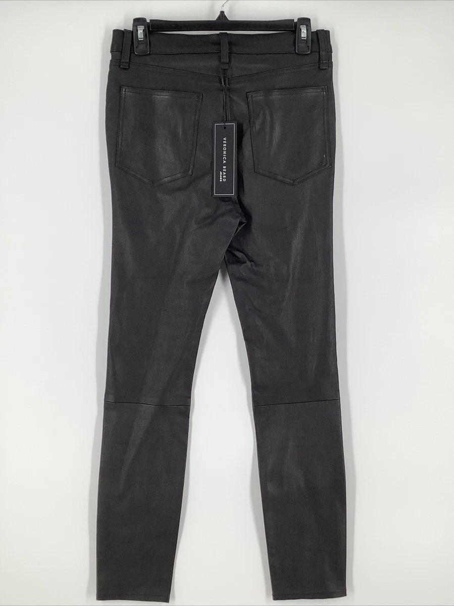 Veronica beard kate leather pants store