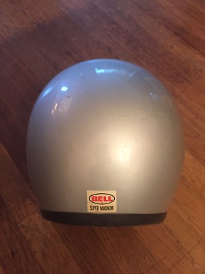 Vtg Motorcycle Helmet Bell Super Magnum Racing With Box Sz 7 1/2 5