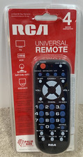 RCA Universal Remote Control TV DVD VCR SAT CBL Palm Size RCR804BFDR NEW