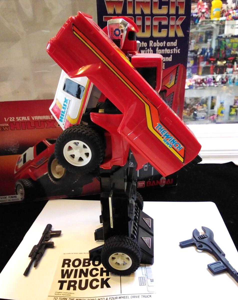 Robo Machine - Bandai - Robot Winch Truck - Toyota Hilux 4WD 3663441097823