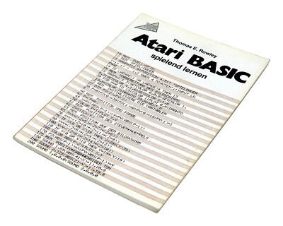 ATARI BASIC SPIELEND LERNEN von Rowley und Topp Frech-Verlag