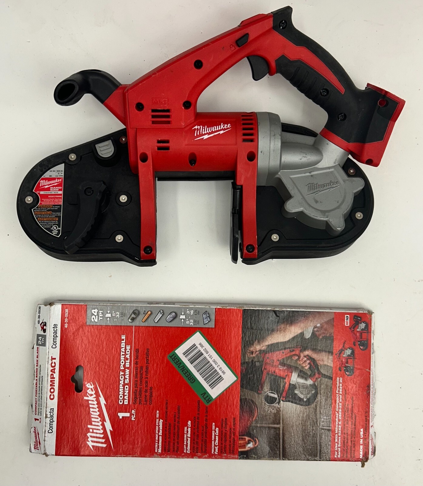 Milwaukee M18 FUEL Portable Band Saw Kit 262920 WITH Band saw blade eBay