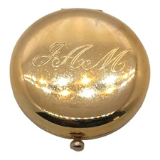 Estee Lauder AFTER HOURS Lucidity Pressed Powder METAL ENGRAVED Compact MEDIUM