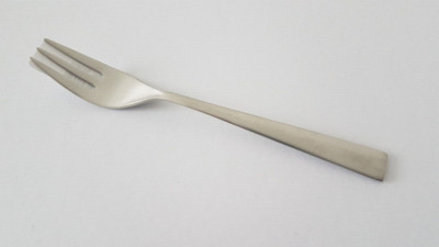 WMF Bellano Kuchengabel, 15,5 cm, mattiert, Cromargan (wie Auerhahn Conturo)