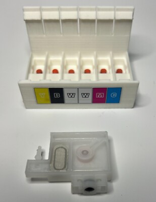 Damper Station for DTF DTG Printers 1390 1800 A3 A4 A5 Ink Y B W W M C
