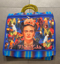 Bolso Frida Kahlo Azul Malla Mexicana Bolsa De Maya Mexicana De Frida Kahlo Parrott