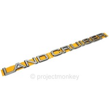 Oem Toyota 98-03 Land Cruiser J100 Rear Land Cruiser Emblem Badge Set Genuine