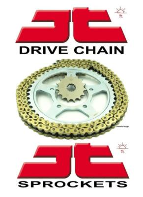 JT Z3 Super HD Gold X-Ring Chain + Sprocket Kit for Suzuki SV1000 N K3-K7 03-07