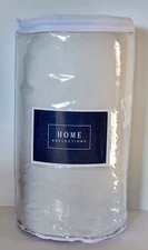 Heather Gray Chill Jersey Knit Quilt Set Home Reflections Size Queen New