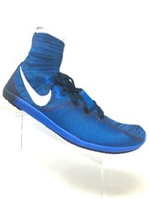 Nike Zoom Victory 4 XC Blue Spike Flyknit Cross Country Running Shoes Mens