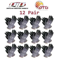 MaxiFlex PIP 34-874 Ultimate Foam Nitrile Grip Coated PROTECTIVE WORK GLOVES - L