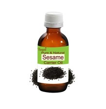 Sesame Carrier Oil 5ml Cold Pressed Sesamum indicum Skin Hair Care, Bangota