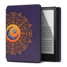 Case for 6" All-New Kindle 2024 2022 11th Gen w/ Auto Sleep Wake,Star and Moon