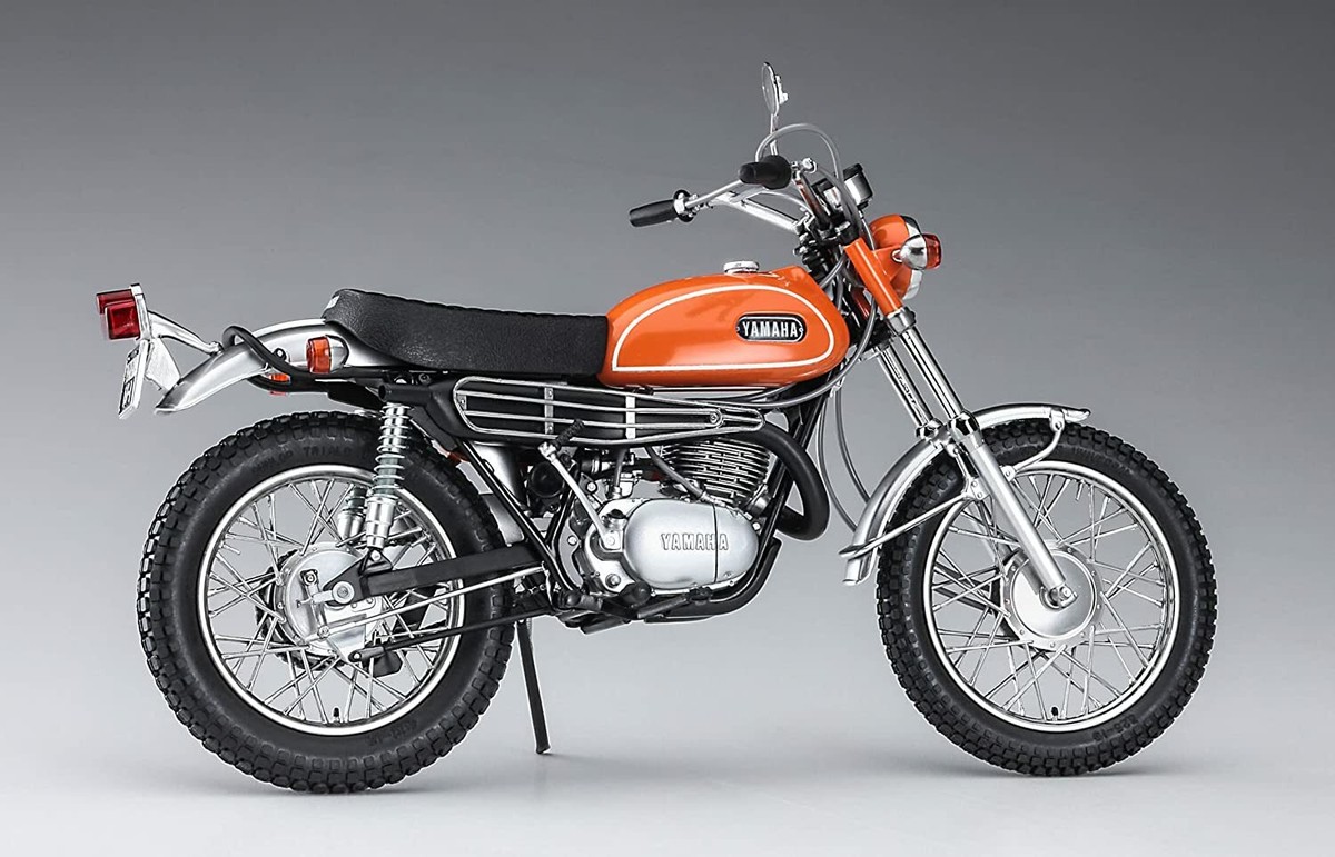 ハセガワ1/10YAMAHA TRAIL 250 DT1完成品【本体のみ】 ヤマハ トレール 250 DT1 | 株式会社 ハセガワ