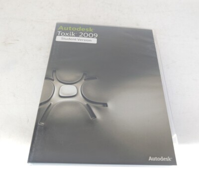 Autodesk Toxik 2009 Student Version English DVD (SERIAL NUMBER INCLUDED)