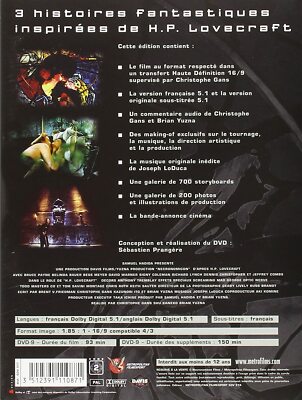 NECRONOMICON *1993 / 2 Disc Uncut / Brian Yuzna / H P Lovecraft