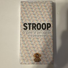 Stroop Card Game Gamers Guild BRAND NEW SEALED Rare Edition