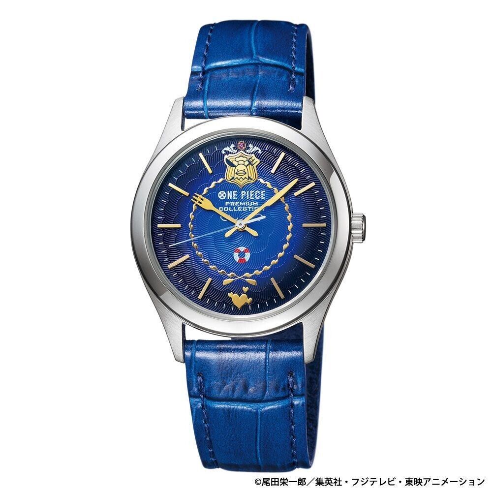 One Piece SEIKO Collaboration Sanji All Blue Licensed Watch One Piece SEIKO Collaboration Sanji All Blue Licensed Watch